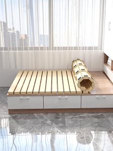 Pallet kayu Jati Belanda Tatakan Dipan Kasur Solid Kasur Lipat  Kasur Kayu Tatami Papan tempat Tidur