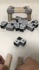 Khớp nối sắt hộp vuôngkhớp nối nhanh 25mmx25mm Lotacom Decor