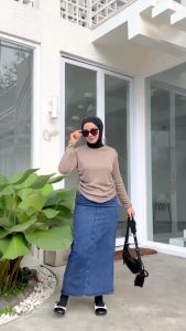 BAJU ATASAN WANITA TERBARU KEKINIAN 2024 VIERRA TOP BLOUSE SERUT WANITA