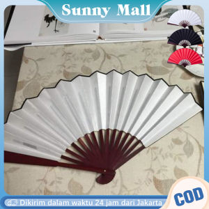 Kipas Lipat Sutra China Kipas Lipat Gaya China Kuno Kipas Tangan Lipat Kipas Souvenir Bahan Sutra