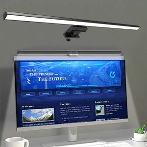 LED Computer PC Monitor Screen Light Bar Stepless Dimming Reading USB Powered Hanging Table Lamp Eye-Care Desk Lamp 50cm