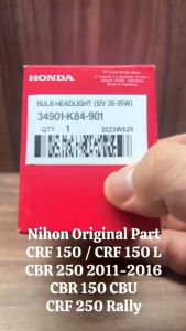 Bohlam Depan CRF 150 / CRF 150 L / CRF 250 Rally / CBR 250 OLD / CBR 150 CBU K84 Original AHM NP626