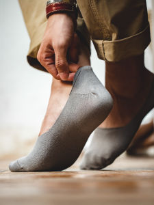 MADEN | Silicone Anti-Slip Boat Socks for Men Summer Breathable