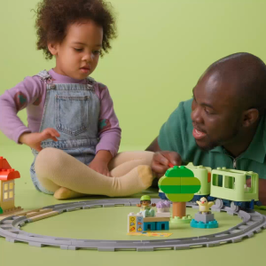 LEGO DUPLO Town 10427 Interactive Adventure Train (57 Pieces)