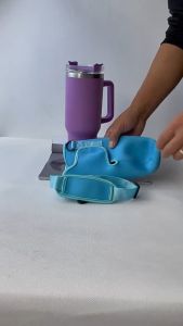 Water Bottle Carrier Bag Compatible With 40oz Tumbler With Handle Water Bottle Holder With Adjustable Shoulder StrapWater Bottle Holder Water Cup Cover earphea