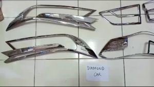 Garnish BRV 2022 2023 Cover Garnis List Lampu Depan Belakang Chrome