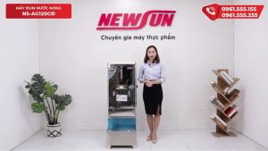 Máy đun nước nóng có chân bệ 120L Newsun - Nước sôi nhanh an toàn tiết kiệm điện