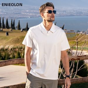 Enjeolon | Cool Modal Fabric Business Casual Short Sleeve T-Shirt