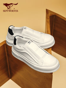 SEPTWOLVES | Fashionable Slip-On Thick Sole Mens Casual Shoes
