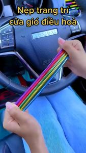 Dải Trang Trí Bên Trong Xe Ô Tô Lỗ Thông Hơi Thông Dụng Đường Đúc Trang Trí