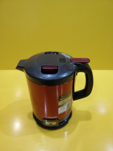 Ấm siêu tốc nội địa Nhật Zojirushi CK-EA08 (0.8L) (AE00915) lòng inox 2 lớp Red_Hàng nội địa Nhật đã qua sử dụng điện 100V