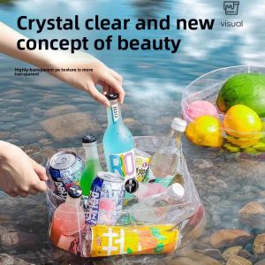 MONLEYTA | Disposable Portable Folding Travel Laundry Bucket Foot Bath Basin Washing Bag Manlie Ta Brand Online Exclusive Large Capacity