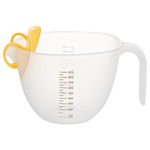 MODERN SWEETHOME | Egg Strainer Measuring Cup with Scale for Beating and Baking