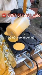 Máy làm bánh đồng xu 10 won