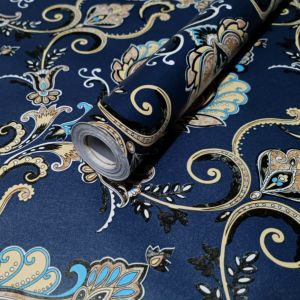 PAKET 5ROOL HARGA LEBIH MURAH Wallpaper Sticker Dinding Motif Awan Langit Biru Bahan Kertas PVC Full Lem Perekat COD