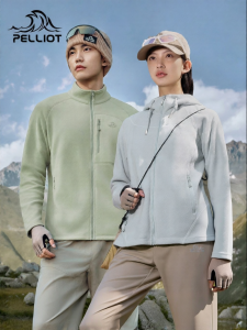 PELLIOT | Polartec Micro Lightweight Warm Windproof Hooded Fleece Jacket