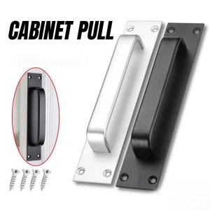 Door Handle Aluminum Alloy Drawer Handle For Closet Bedroom Cabinet 2pcs