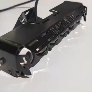 【Ready Stok】MOFOX P6 Laser Gun Motorcycle 6Lens Motorcycle Spotlight Dual Color 80W Hi/Low Waterproof Motorcycle Auxiliary Lights