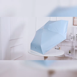 JoyHaus UPF50 Foldable mini umbrella cute Sun umbrella Portable anti UV/Folding Umbrella Rain Pocket Parasol sunny and rainy