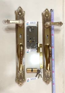 [chính hãng việt Tiệp] 04286 Khoá Sảnh lớn 2-4 cánh Đồng dài 600mm cao cấp Việt Tiệp – Bảo hành 3 năm