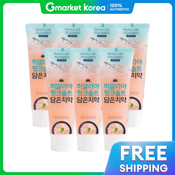 Per Rio Korean Toothpaste Perio Himalayan Pink Salt Toothpaste Ice 100g x 7 | Lazada PH