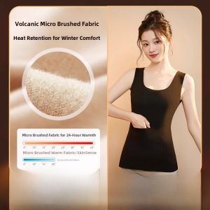 PIER N°5 | Warmth Womens Vest Double Pocket Front And Back With Pocket Can Put Hot Pad Waist And Stomach Protection Base Layer Winter