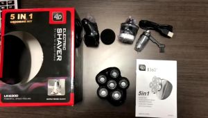 Máy Cạo Râu Kiêm Tông đơ cắt tóc chống nước Ôm Sát Mặt Phailincos 6D German Electric cao cấp - sử dụng hơn 90 phút (Electric Shaver)