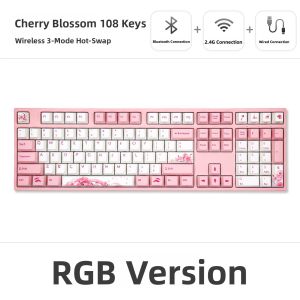 Varmilo | Cherry Blossom Mechanical Keyboard Wireless 108 Keys