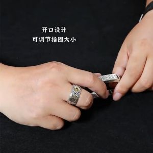 Cincin Retro Koin Fengshui Kualitas Tinggi