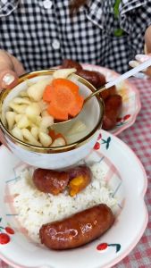 1KG Lạp xưởng Mai Quế Lộ vị tiêu trứng muối Lạp Xưởng Tươi beo béo của trứng muối khiến món lạp xưởng thêm sự đặc biệt - ĐẶC SẢN MINH TRIẾT