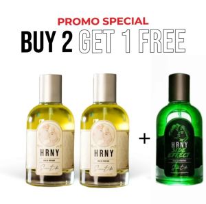 BUY 2 GET 1 FREE SCENTPLUS HRNY + HRNY S EFFECT PARFUM COWOK TAHAN LAMA EAU DE PARFUME