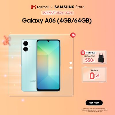 Điện Thoại Samsung Galaxy A06 4GB/64GB