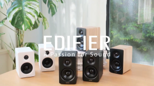 EDIFIER M60 ลำโพงเดสก์ท็อป Bluetooth V5.3 ขนาดกะทัดรัด ได้รับการรับรอง Hi-Res Audio Wireless รองรับ LDAC รองรับการเชื่อมต่อ USB-C และ AUX