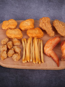 HANYIMOWAN | Realistic Food Replica Toys Set