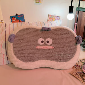 Cute Cartoon Girl Heart Sleeping Memory Foam Pillow Soft Belly Cat Pillow Neck Support Sleep Aid Womens Bedding Accessories