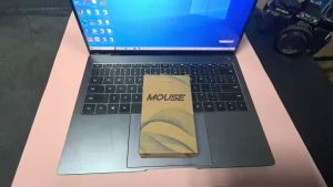 LED Wireless BT Mouse Ultra-thin Rechargeable Silent BT Mouse with USB Receiver BT/2.4G Portable Optical Computer Mouse