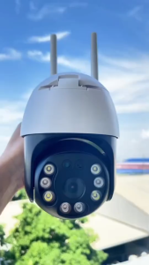 HOME-MALL แพ็คคู่ 4K กล้องวงจรปิดกันน้ำรุ่น เชื่อมwifi 2.4G ชัด4K indoor and outdoor จับการเคลื่อนไหว