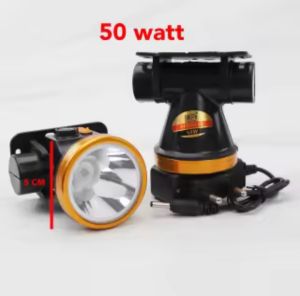 Senter Kepala LED 50WATT.Cahaya Putih.super terang