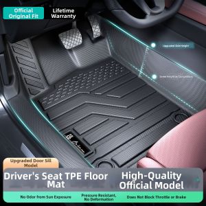 CO | TPE Full Coverage Car Mats for Front and Rear Seats