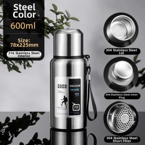 Thermal Insulation Cup Large Capacity Portable