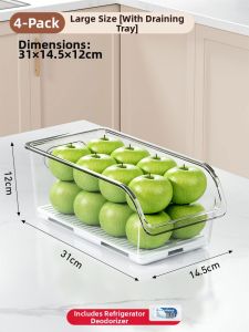 Egg Storage Food-grade Refrigerator Organizer