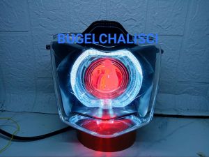 REFLEKTOR LAMPU DEPAN HONDA KARISMA 125/ KARISMA X MODEL CUSTOM BILED ALA 45 INC CAHAYA SUPERTERANG
