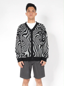 Greenlight Jaket Cardigan Pria Regular Fit Akrilik Spinn OL-030925