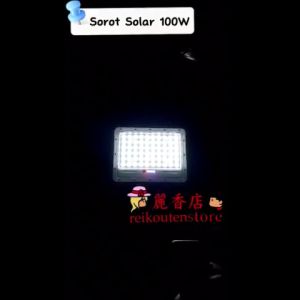 Lampu SOROT Solar 100 Watt Solar 300 watt Led 200 watt Tenaga Surya Lampu TEMBAK solar Cell 100w Solar Panel terpisah 2 in 1 komplit 200w tenaga matahari 300w papan solar besar 1 set lampu solar kebun taman dll
