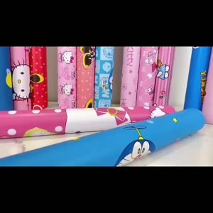 Wallpaper Sticker Walpaper Meja Dinding Kamar Tidur Stiker Karakter Anak Laki Cowok Doraemon Biru