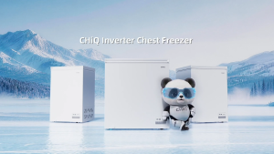 CHiQ Inverter Chest Freezer 3.5/5/7 cu.ft -32°C Fast Freezing LED Display Energy Saving Manual Defrost Meat Freezer 10 Years compressor Warranty