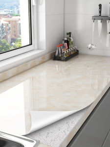 Waterproof Oil-resistant Kitchen Wall Stickers Self-adhesive Fireproof High Temperature Resistant Countertop Pad Cabinet Special Film