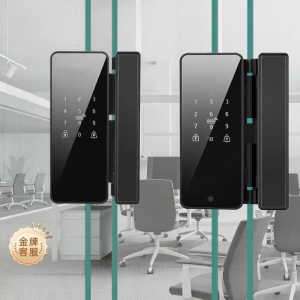 KANGTING | Fingerprint Smart Card Access Control Lock for Glass Doors