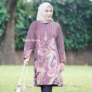 Aluna Batik Wanita Tunik Premium TBA 062