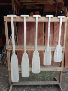 Dayung kayu / Dayung Dekorasi / paddle